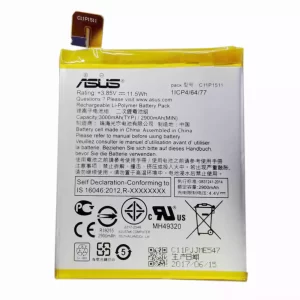 Baterija za mobilnega telefona C11P1511 za ASUS ZenFone 3