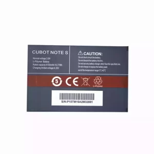 Baterija za mobilnega telefona za CUBOT NOTE S