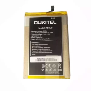 Baterija za mobilnega telefona za OUKITEL K8000