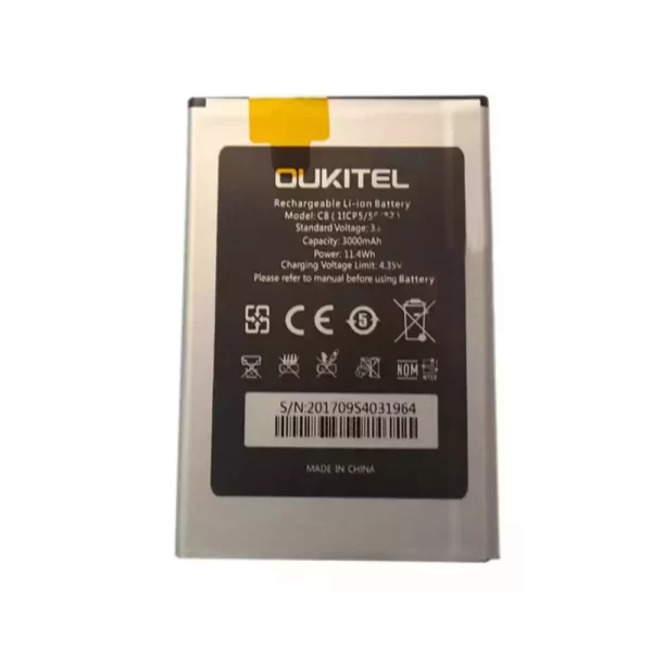 Baterija za mobilnega telefona za OUKITEL C8