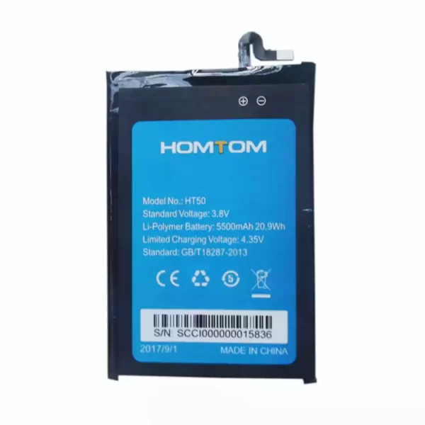 Baterija za mobilnega telefona za HOMTOM HT50