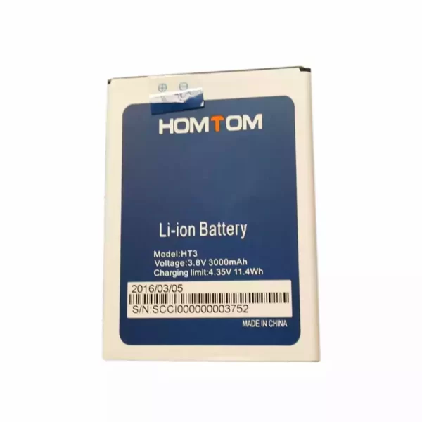 Baterija za mobilnega telefona za HOMTOM HT3