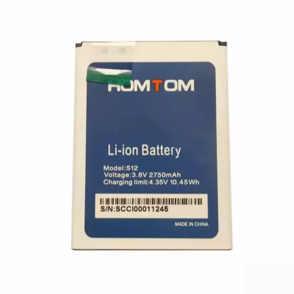 Baterija za mobilnega telefona za HOMTOM S12