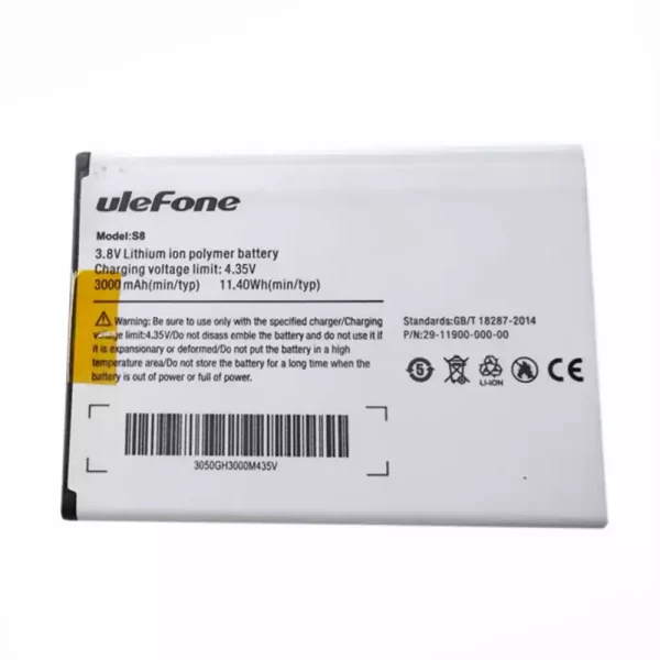 Baterija za mobilnega telefona za uleFone S8