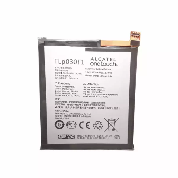 Baterija za mobilnega telefona TLP030F1 za TCL 950