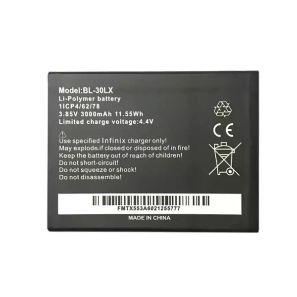 Baterija za mobilnega telefona BL-30LX za Infinix HOT 3 X553 X554
