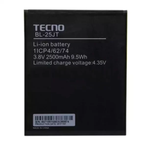 Baterija za mobilnega telefona za TECNO BL-25JT