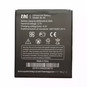 Baterija za mobilnega telefona BL-06 za THL T6