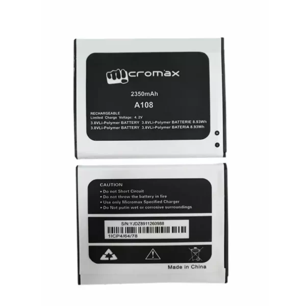 Baterija za mobilnega telefona za Micromax A108