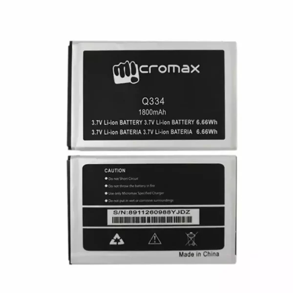 Baterija za mobilnega telefona za Micromax Q334