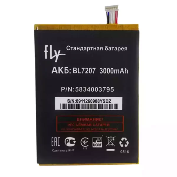 Baterija za mobilnega telefona BL7207 za FLY IQ4511