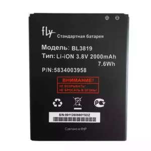 Baterija za mobilnega telefona BL3819 za FLY IQ4514