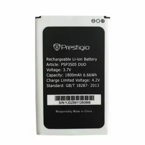 Baterija za mobilnega telefona PSP3505 DUO za Prestigio Wize D3