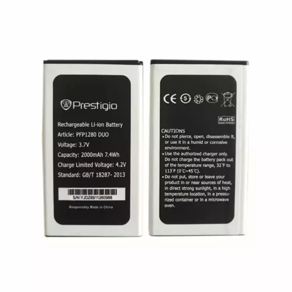 Baterija za mobilnega telefona za Prestigio PFP1280 DUO