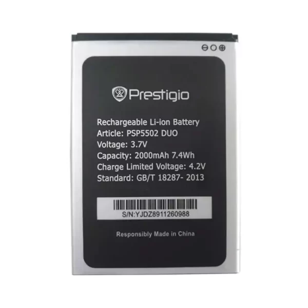 Baterija za mobilnega telefona PSP5502 DUO za Prestigio Muze A5