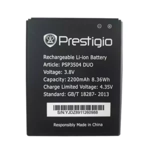 Baterija za mobilnega telefona PSP3504 DUO za Prestigio Muze C3