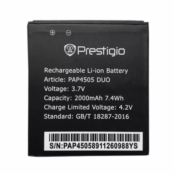 Baterija za mobilnega telefona za Prestigio PAP4505 DUO