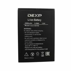 Baterija za mobilnega telefona za DEXP Ixion ES155