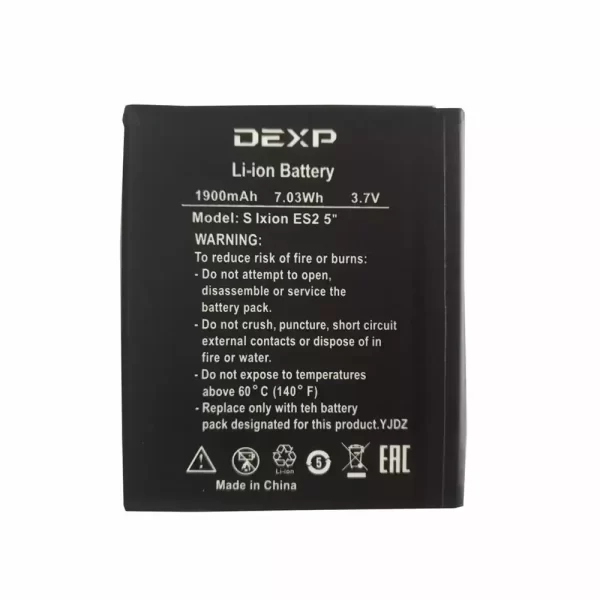 Baterija za mobilnega telefona za DEXP Ixion S Ixion X ES2 5''
