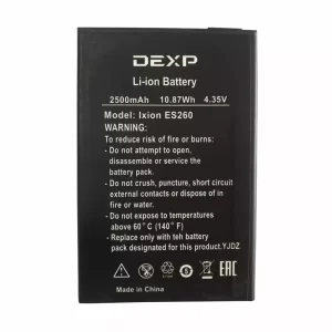Baterija za mobilnega telefona za DEXP Ixion ES260