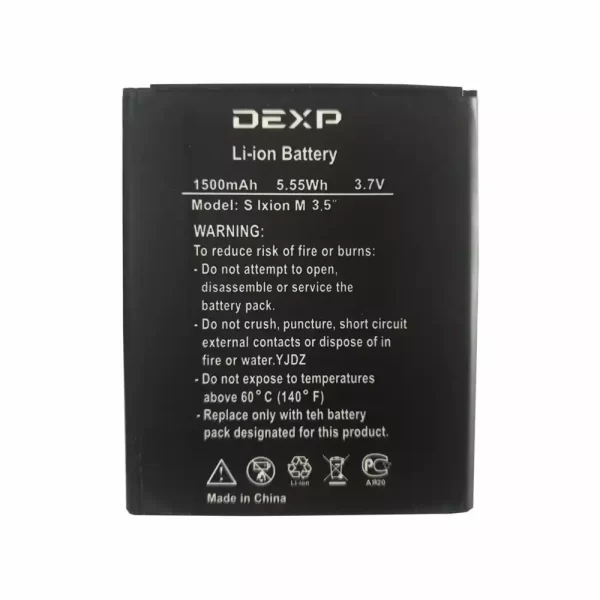 Baterija za mobilnega telefona za DEXP S Ixion M 3.5''