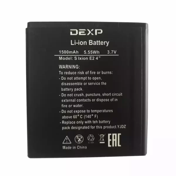 Baterija za mobilnega telefona za DEXP S Ixion E2 4''