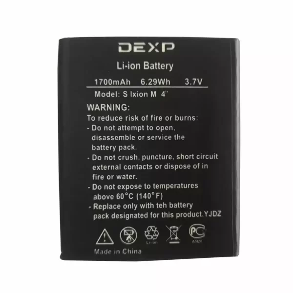 Baterija za mobilnega telefona za DEXP S Ixion M 4''