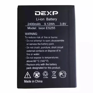 Baterija za mobilnega telefona za DEXP Ixion ES255