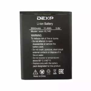Baterija za mobilnega telefona za DEXP Ixion XL140 FLASH