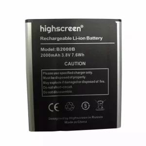 Baterija za mobilnega telefona za Highscreen B2000B win