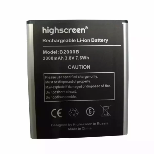 Baterija za mobilnega telefona za Highscreen B2000B win