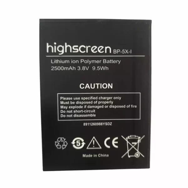 Baterija za mobilnega telefona za Highscreen BP-5X-I Pure F Boost2