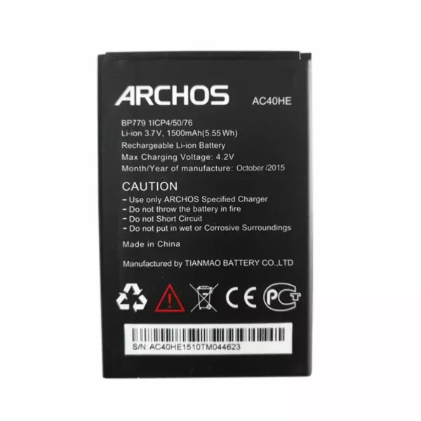 Baterija za mobilnega telefona za ARCHOS AC40HE