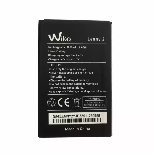 Baterija za mobilnega telefona za Wiko Lenny 2