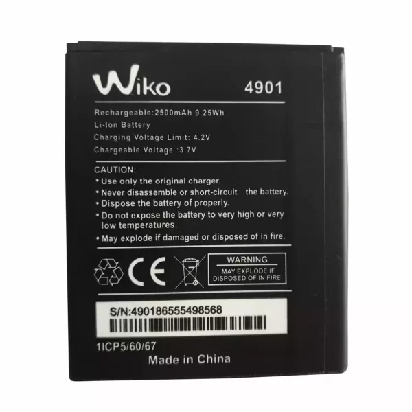 Baterija za mobilnega telefona za Wiko 4901