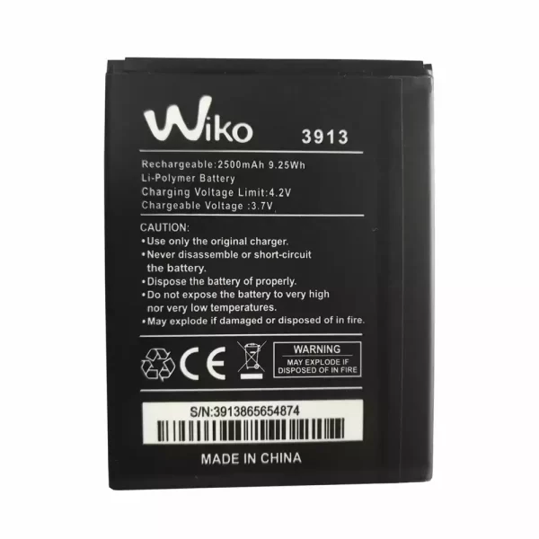 Baterija za mobilnega telefona za Wiko 3913