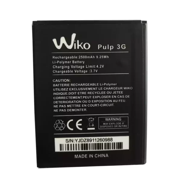 Baterija za mobilnega telefona za Wiko PULP 3G