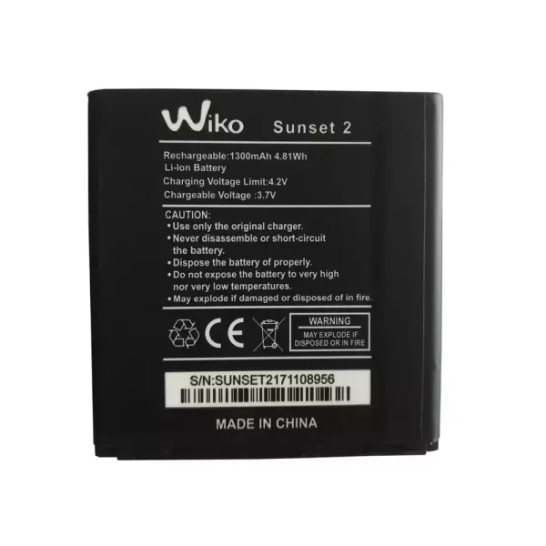 Baterija za mobilnega telefona za Wiko Sunset 2