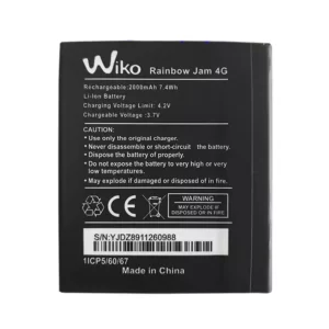Baterija za mobilnega telefona za Wiko Rainbow Jam 4G
