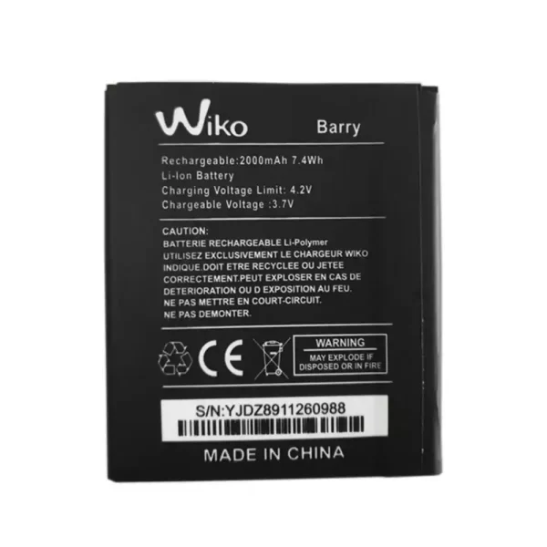 Baterija za mobilnega telefona za Wiko Barry
