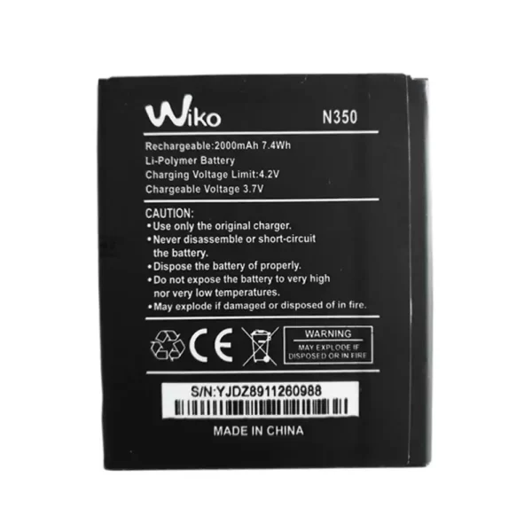 Baterija za mobilnega telefona za Wiko N350