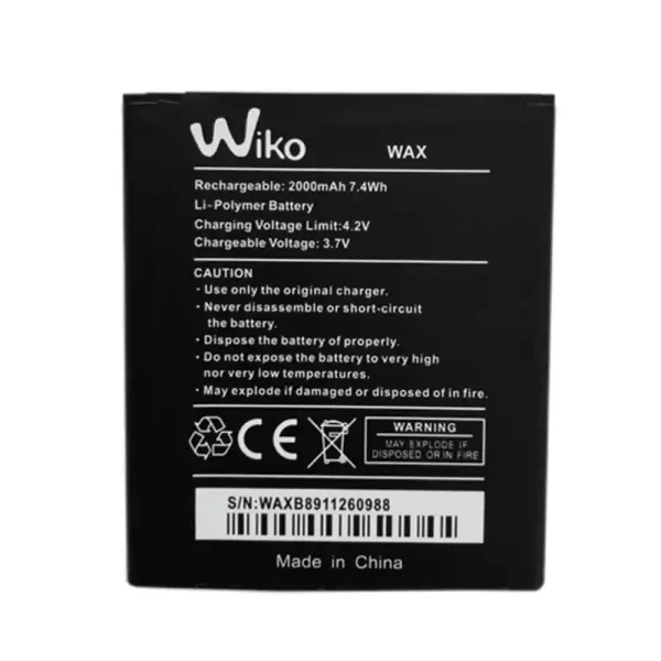 Baterija za mobilnega telefona za Wiko WAX