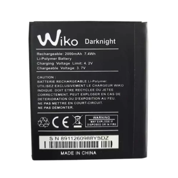 Baterija za mobilnega telefona za Wiko Darknight