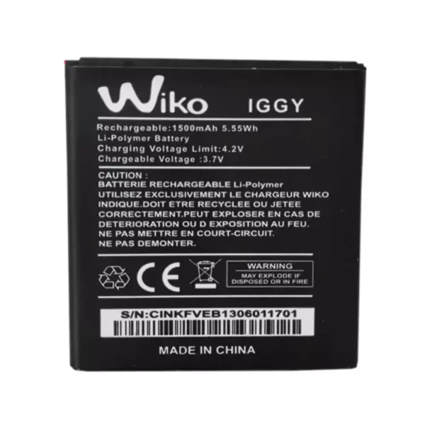 Baterija za mobilnega telefona za Wiko IGGY