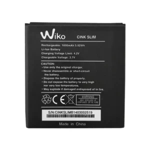 Baterija za mobilnega telefona za Wiko Cink Slim
