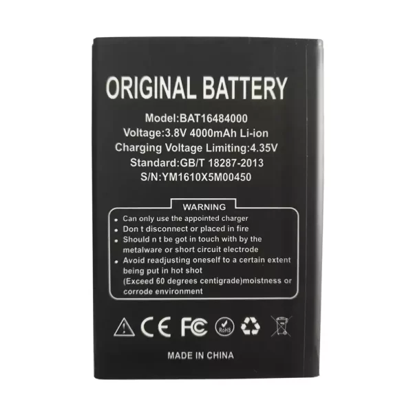 Baterija za mobilnega telefona za DOOGEE X5 MAX