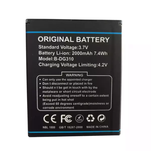 Baterija za mobilnega telefona za DOOGEE B-DG310
