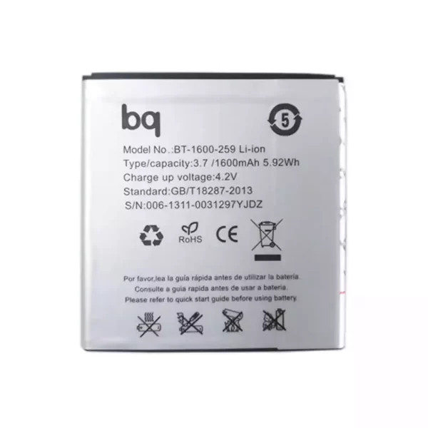 Baterija za mobilnega telefona BT-1600-259 za BQ 4.0