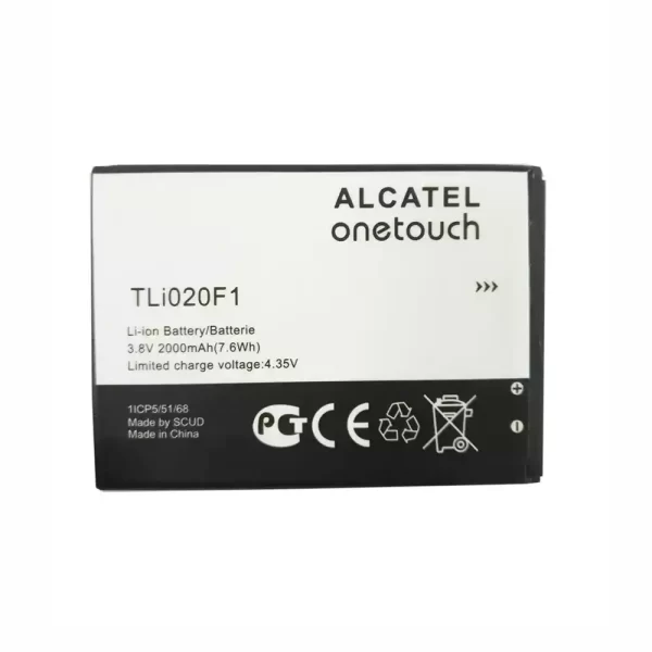 Baterija za mobilnega telefona TLi020F1 za Alcatel onetouch OT7040D/C7 POP/C9,J720,J720T,J726T,j728T