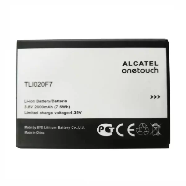 Baterija za mobilnega telefona za Alcatel onetouch TLI020F7